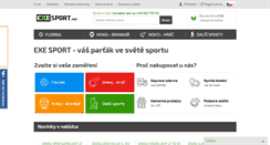Desktop Screenshot of exesport.net